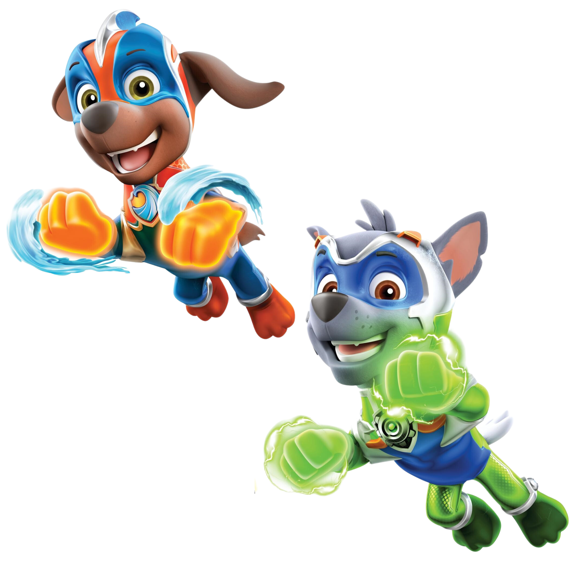 Samolepka na zeď Paw Patrol - Mighty Pups